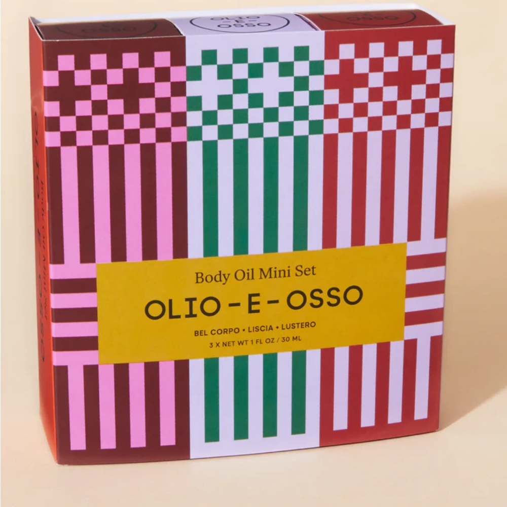 Olio-E-Osso Body Oil Mini Set